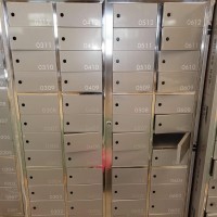 鑫瑞隆 小区壁挂信箱 嵌墙式信报箱 304不锈钢板定制