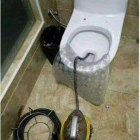 马桶堵塞疏通
