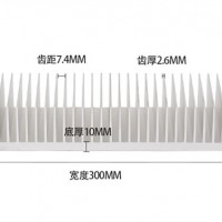 电子散热器 宽300mm高50mm