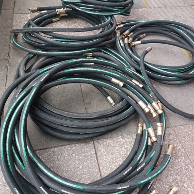 25钢丝缠绕喷浆耐磨耐腐蚀高压胶管