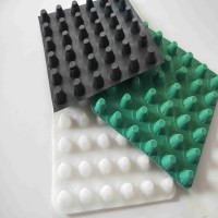 塑料凹凸型排水板 车库楼顶花园绿化用HDPE疏水板
